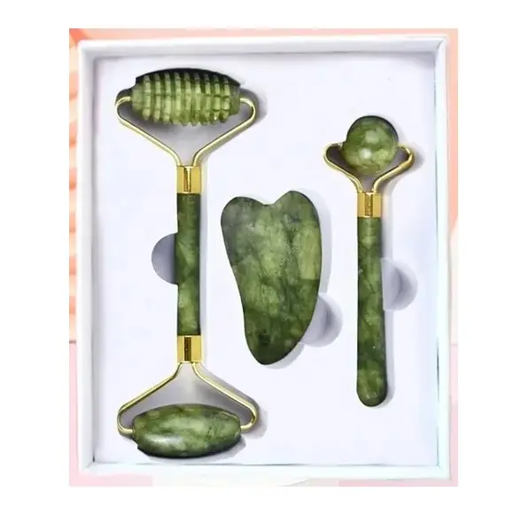 RUBY FACE - FACIAL MASSAGE ROLLERS 3PCS