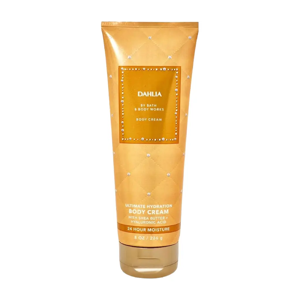 BATH & BODY WORKS - DAHLIA 24H MOISTURE ULTIMATE HYDRATION BODY CEARM 226G