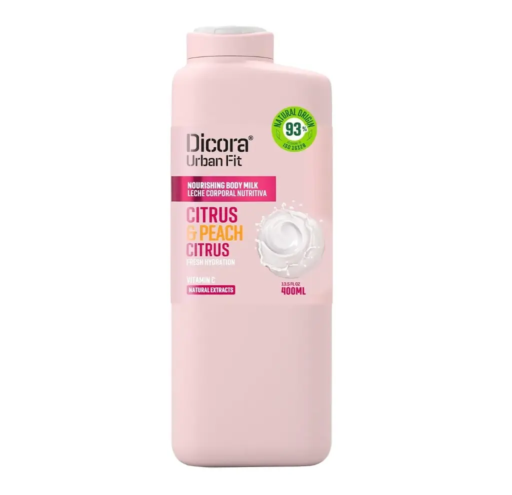 DICORA UF - NOURISHING BODY MILK CITRUS & PEACH VITAMIN C 400ML