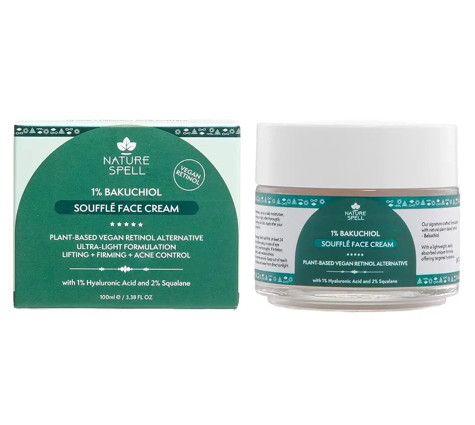 NATURE SPELL - 1% BAKUCHIOL SOUFFLE FACE CREAM 100ML