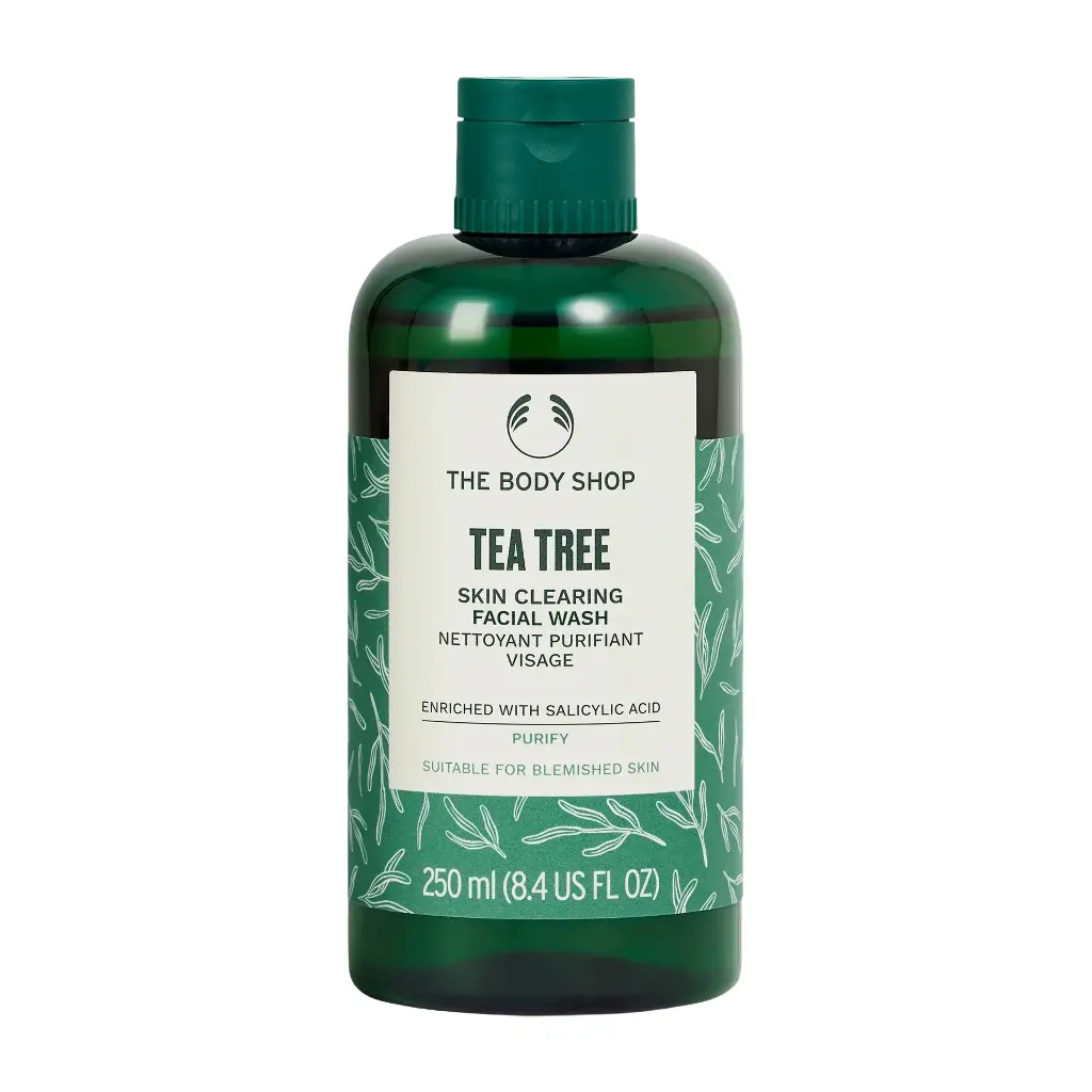 THE BODY SHOP - TEA TREE SKIN CLEARING FACIAL WASH 250ML