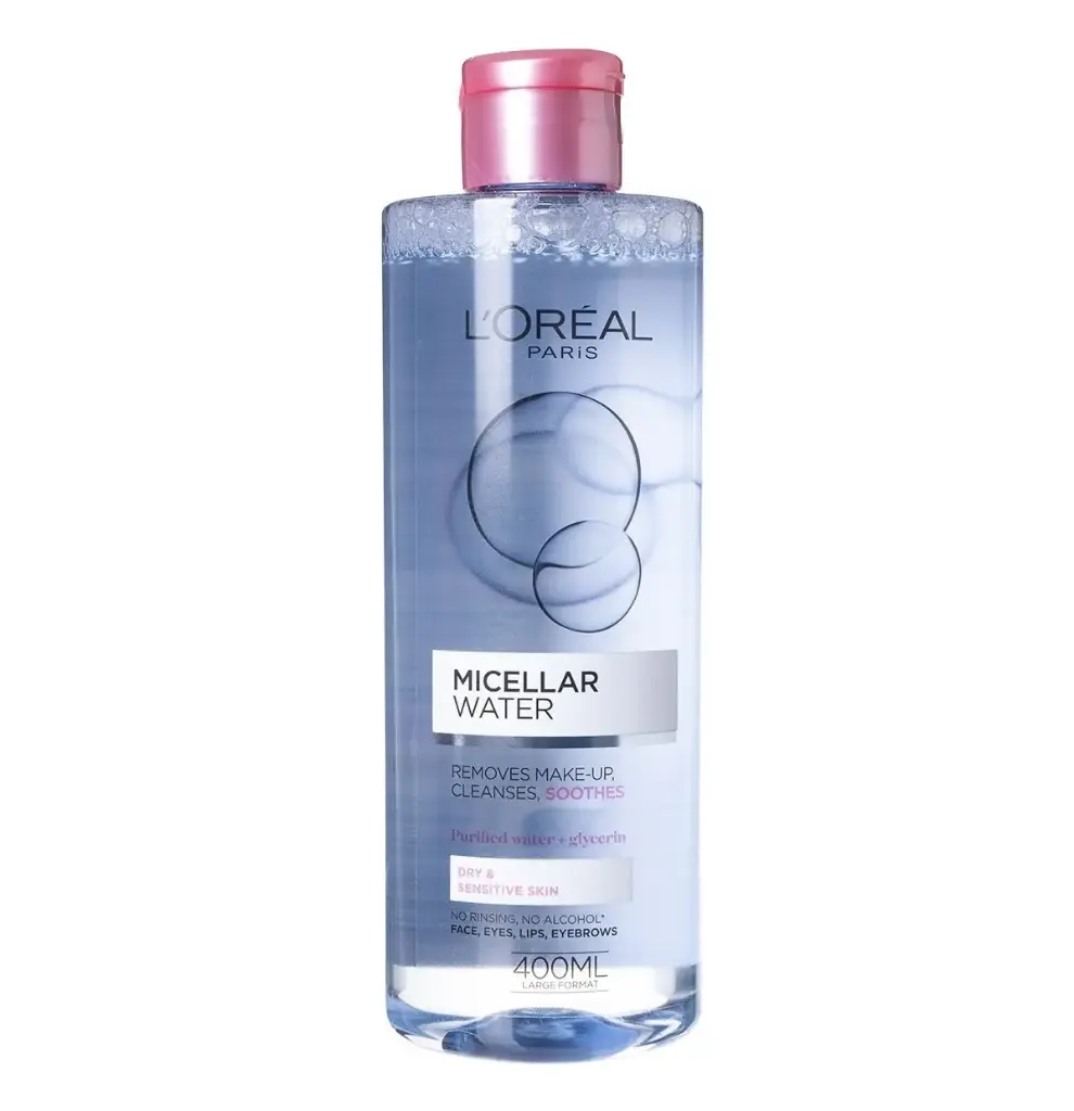 L'OREAL - MICELLAR WATER MAKEUP REMOVER FOR NORMAL TO DRY SKIN 400ML