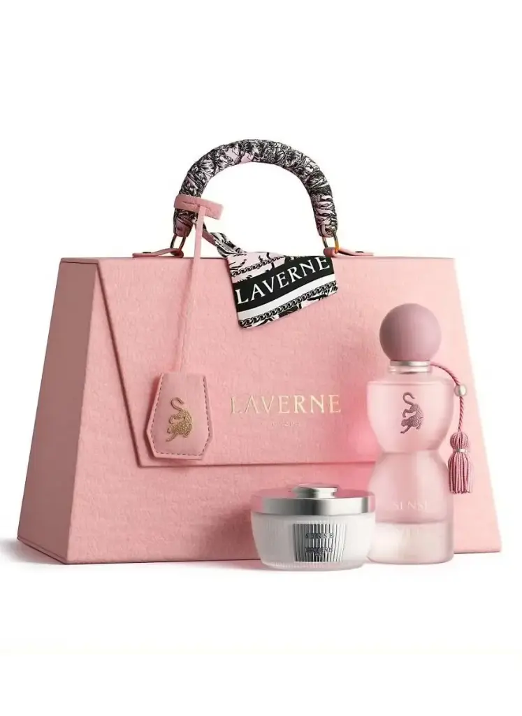 LAVERNE - GIFT SET SENSE GEORGINA EDP 75ML + 2ML + PERFUMS BODY POWDER