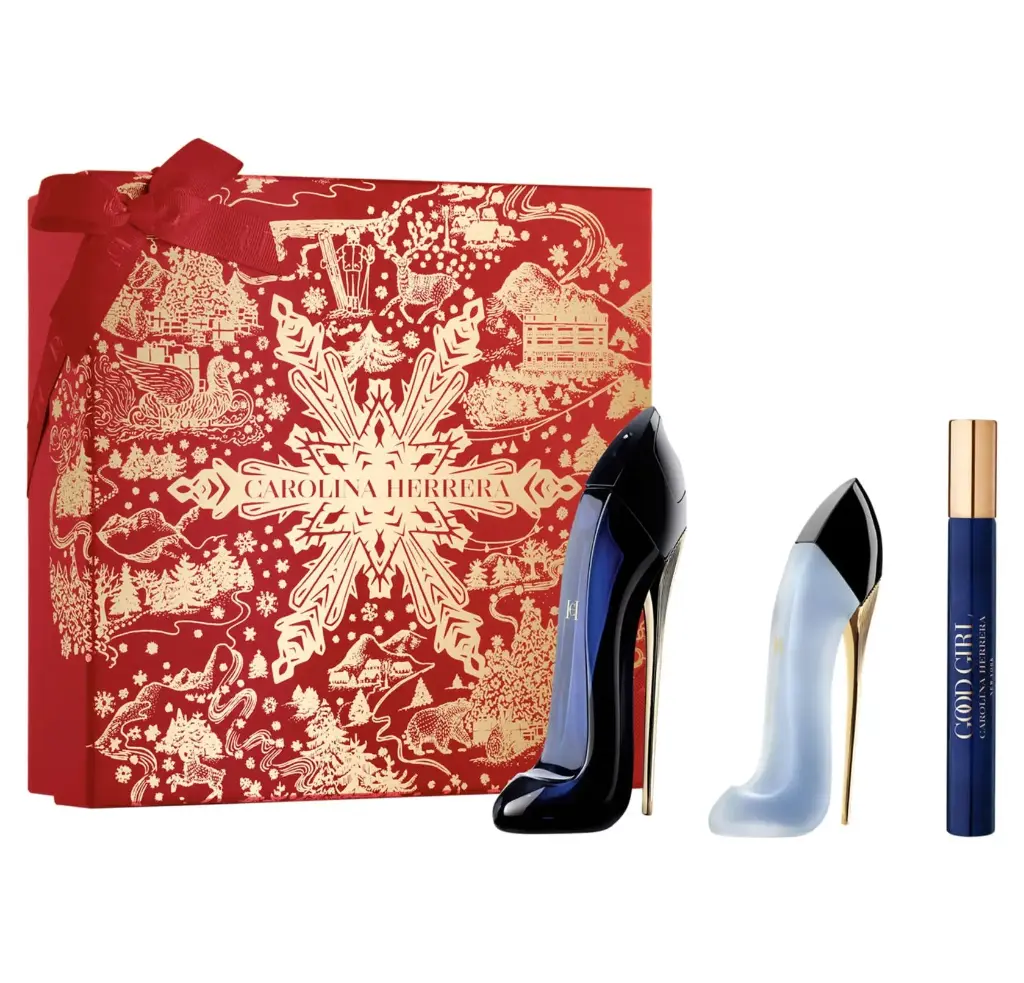 كارولينا هيرريرا - طقم جود جيرل او دي بي 80 مل + 10 مل + عطر شعر 30 مل