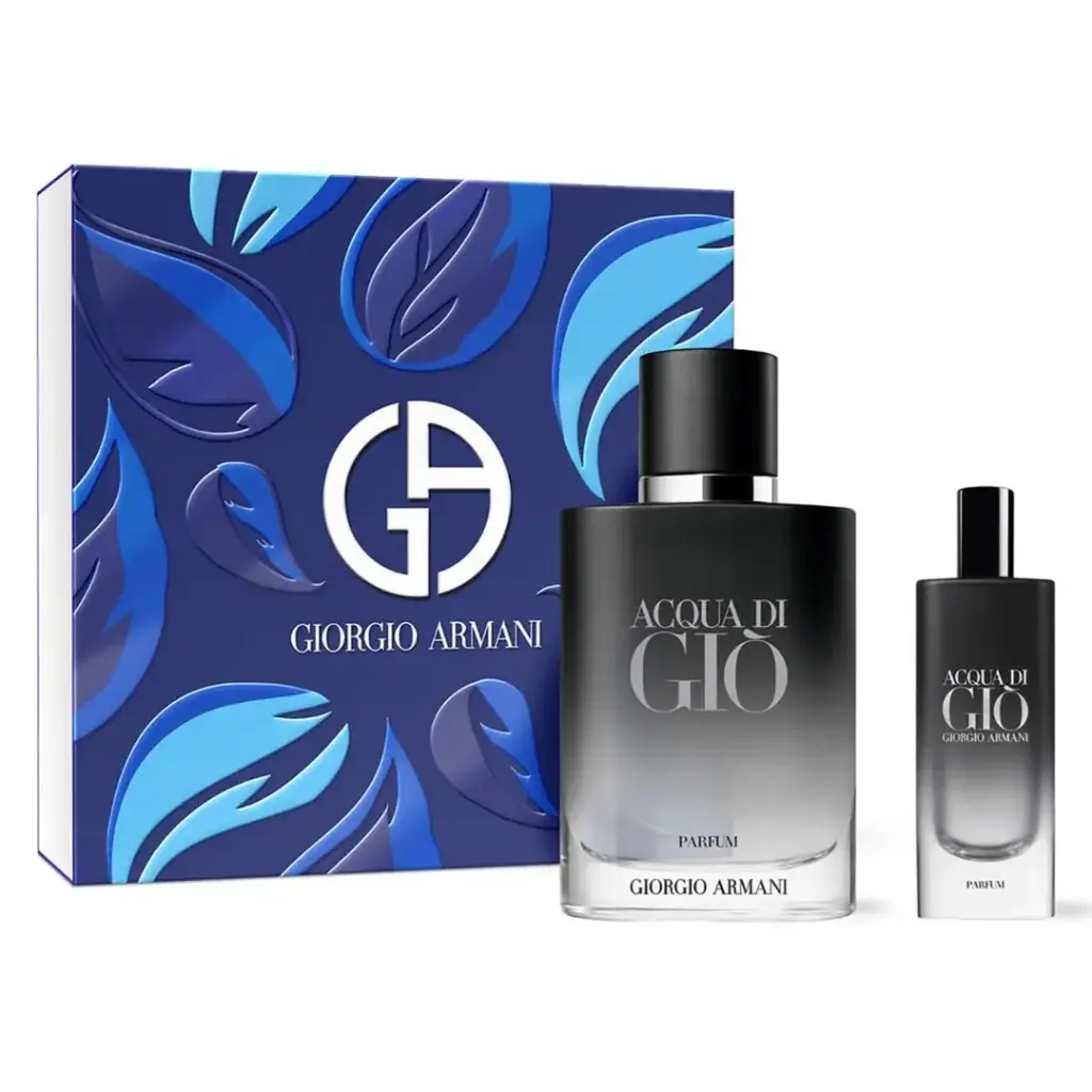 GIORGIO ARMANI - GIFT SET ACQUA DI GIO PARFUM 100ML + 15ML