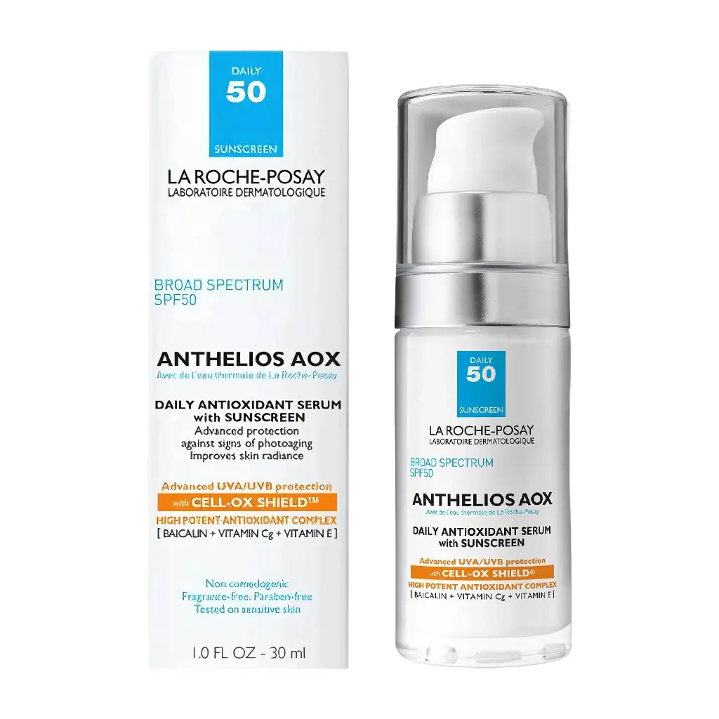 LA ROCHE POSAY - ANTHELIOS AOX DAILY ANTIOXIDANT FACE SERUM WITH SUNSCREEN SPF50 30ML