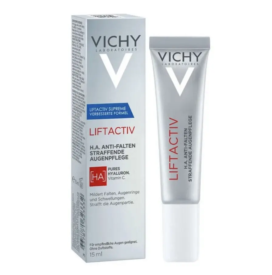 VICHY - LIFTACTIV HYALURONIC ACID ANTI-WRINKLE FIRMING EYE CREAM 15ML