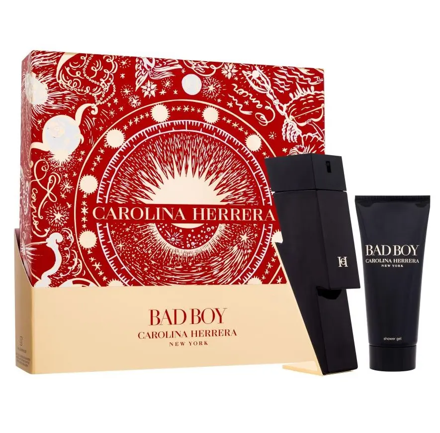 CAROLINA HERRERA -  GIFT SET BAD BOY EDT 100ML + SHOWER GEL 100ML