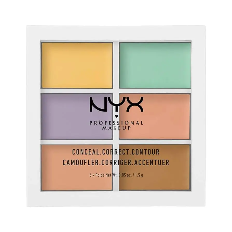 NYX - MAKEUP COLOR CORRECTING CONCEALER PALETTE 6 COLORS