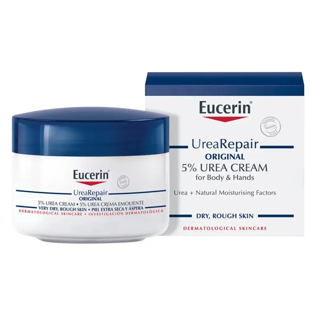 EUCERIN - UREA REPAIR 5% UREA CREAM FOR BODY & HANDS 75ML