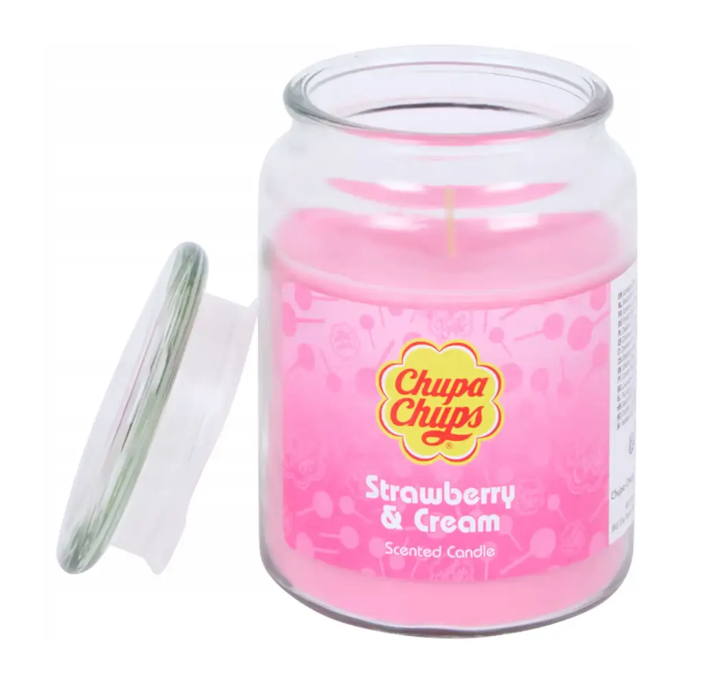 CHUPA CHUPS - SCENTED CANDLE STRAWBERRY & CREAM 510G