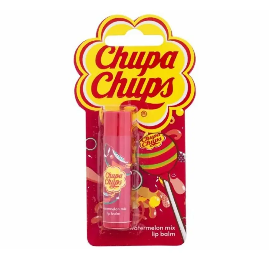 CHUPA CHUPS - WATERMELON MIX LIP BALM 4G