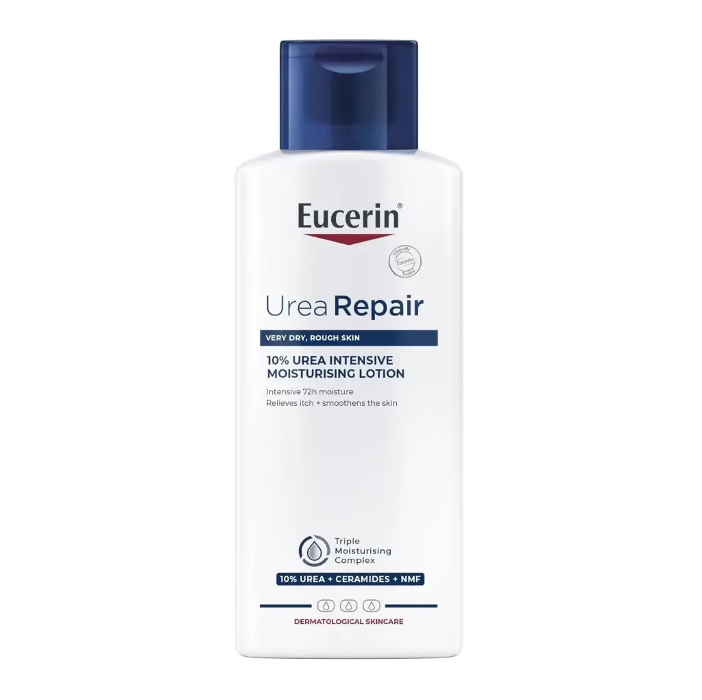 EUCERIN - UREA REPAIR FOR VERY DRY , ROUGH SKIN 10% UREA INTENSIVE MOISTURISING LOTION 250ML