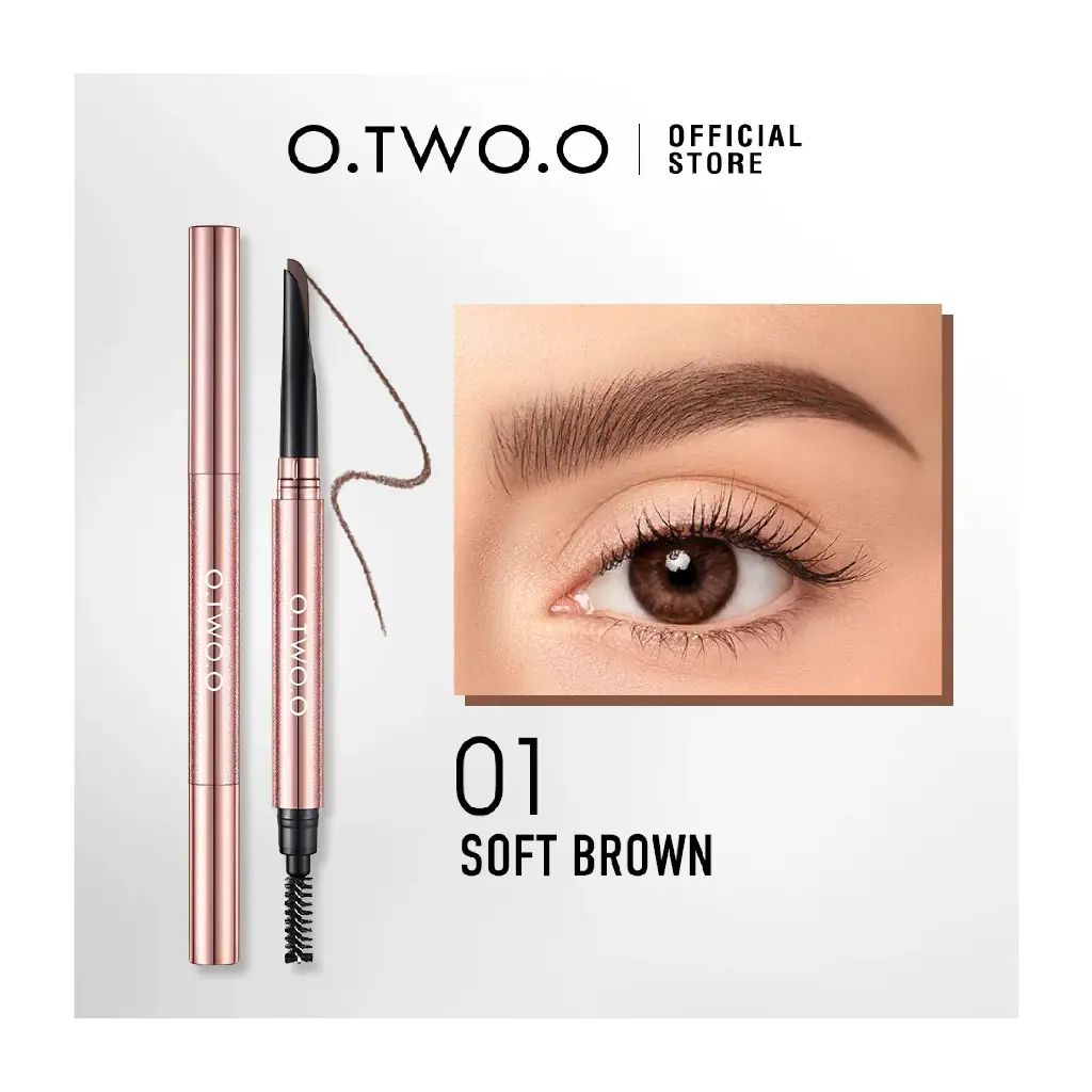 O.TWO.O - NATURAL SOFT MIST 3 IN 1 EYEBROW PENCIL 0.12G