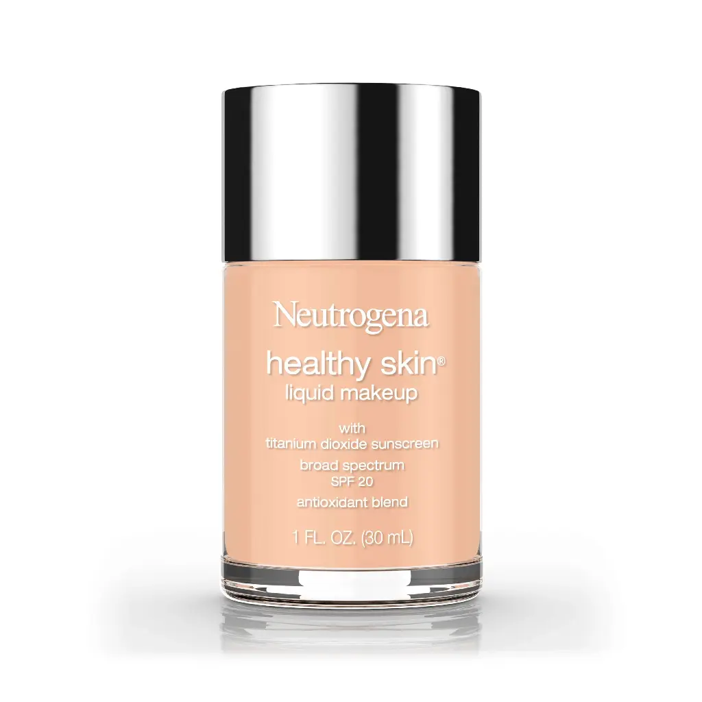 نيتروجينا - كريم أساس هيلثي سكين ليكويد ميك أب بعامل حماية من الشمس درجة 20 حجم 30 مل