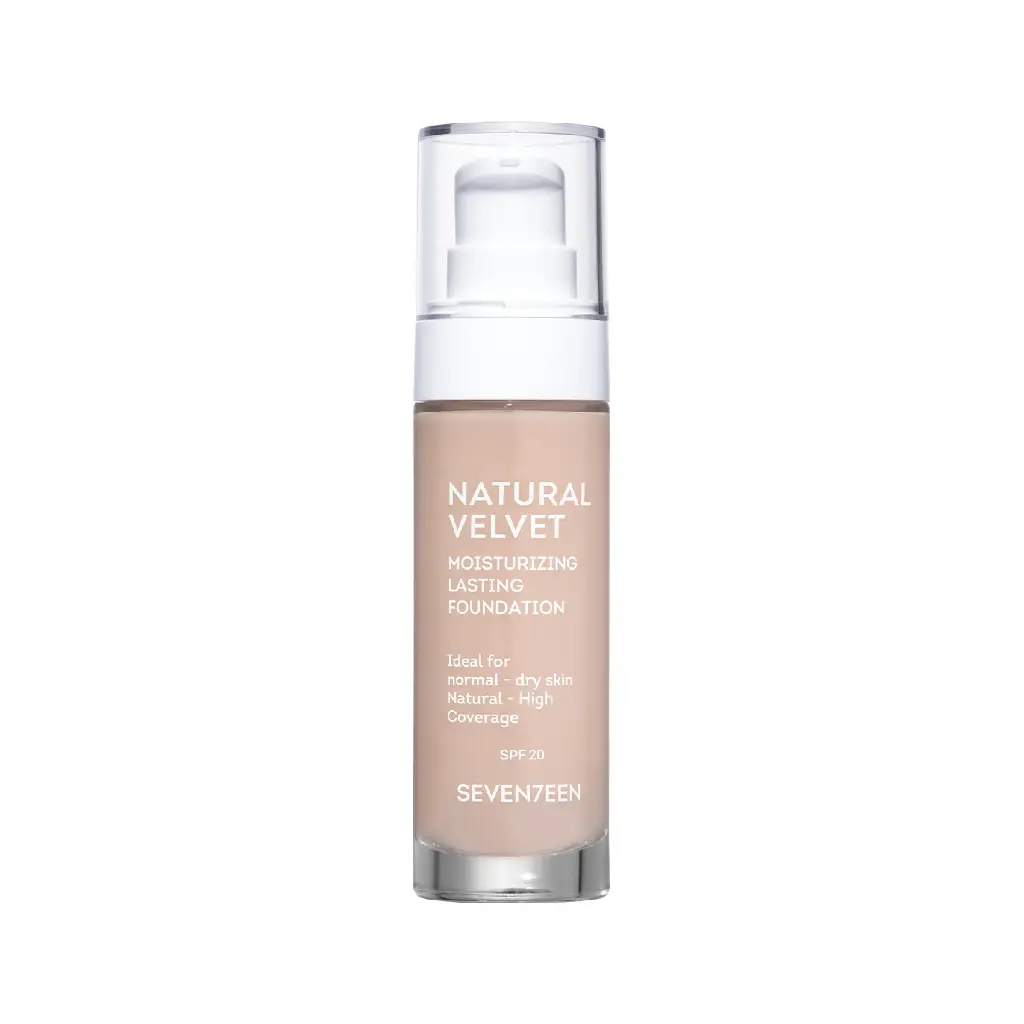 SEVENTEEN - NATURAL VELVET SPF20 FOUNDATION 30ML