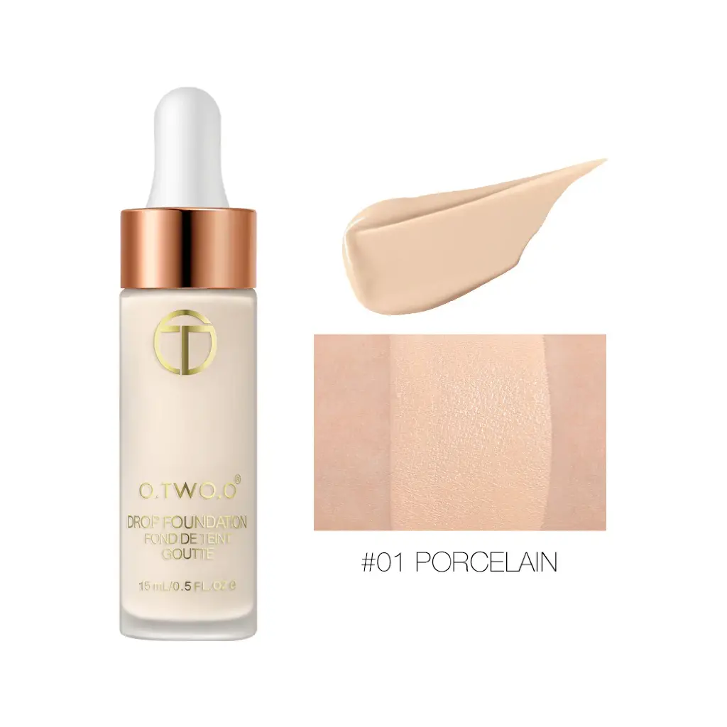 O.TWO.O - DROPPER FULL COVER LIQUID FOUNDATION 15ML