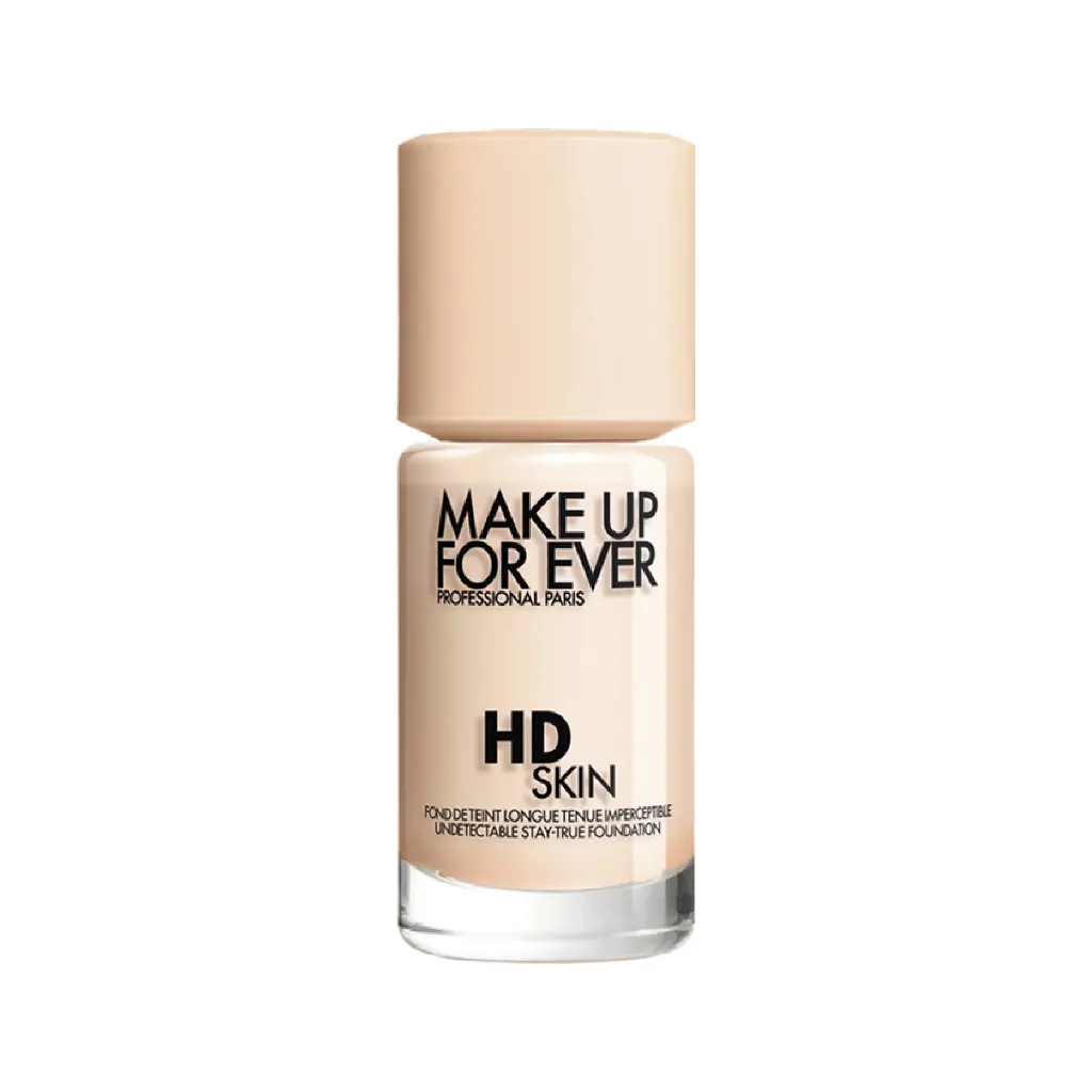 MAKE UP FOR EVER - HD SKIN WATERPROOF NATURAL MATTE FOUNDATION 30ML