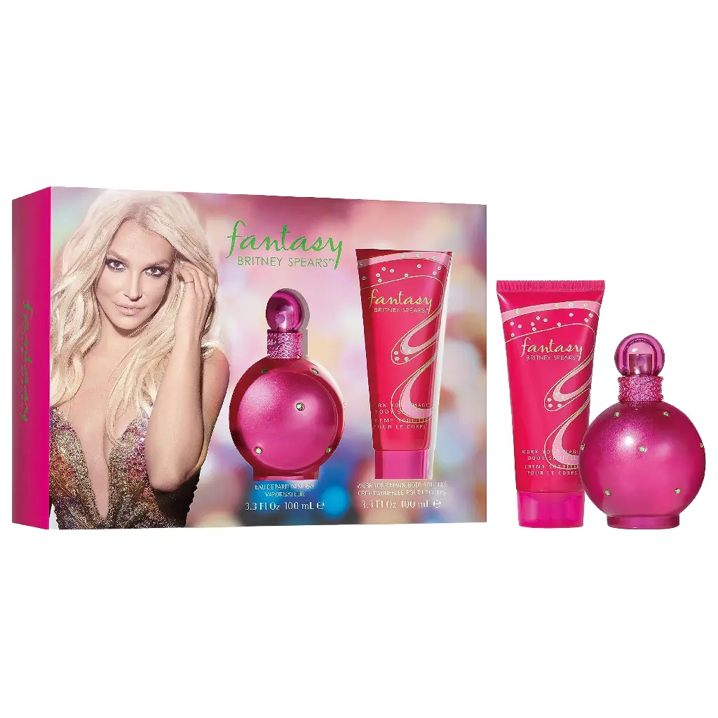 BRITNEY SPEARS - GIFT SET FANTASY EDP 100ML + BODY SOUFFLE 100ML