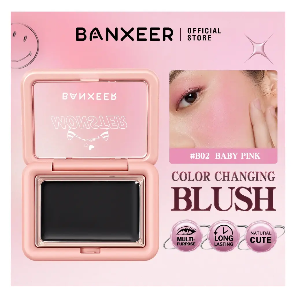 BANXEER - BOUNCY MONSTER BLUSH CREAM 3.6G