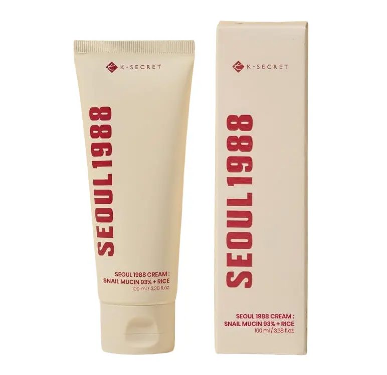 K-SECRET - SEOUL 1988 SNAIL MUCIN 93% & RICE CREAM 100ML