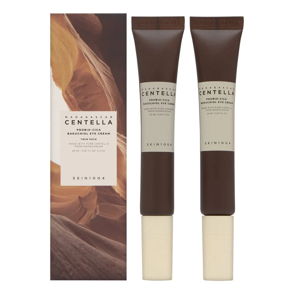SKIN1004 - MADAGASCAR CENTELLA PROBIO-CICA BAKUCHIOL EYE CREAM TWIN PACK 2X12ML