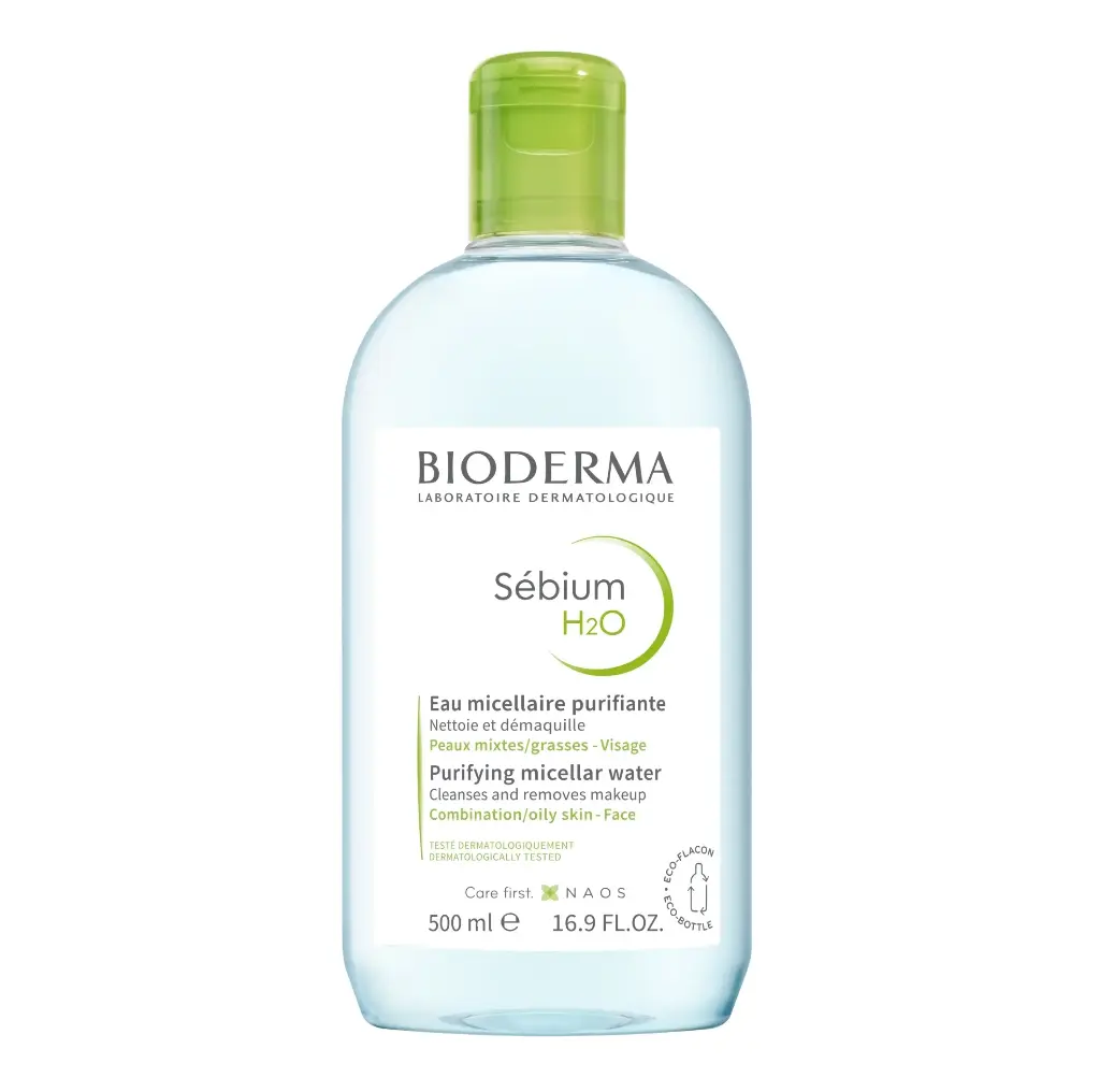 BIODERMA - SEBIUM H2O PURIFYING MICELLAR WATER 500ML