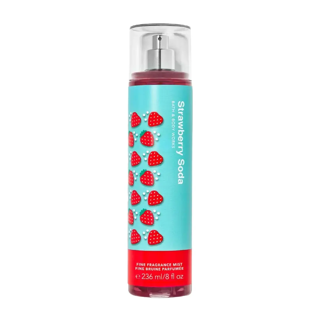 BATH & BODY WORKS - STRAWBERRY SODA FINE FRAGRANCE MIST 236ML