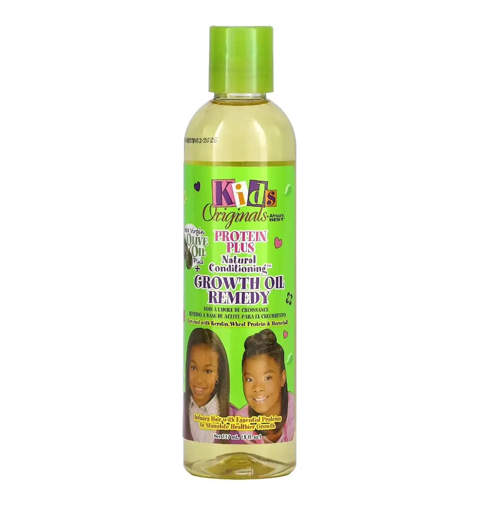 AFRICAS BEST HAIR - KIDS ORGANICS PROTEIN PLUS GROWTH OIL REMEDY 237ML