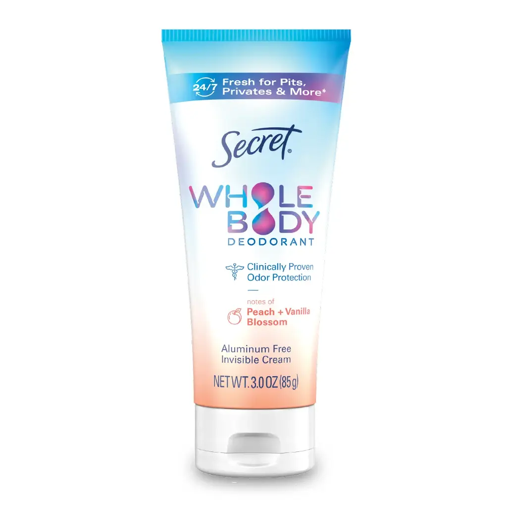 SECRET - WHOLE BODY DEODORANT CLEAR CREAM 85G
