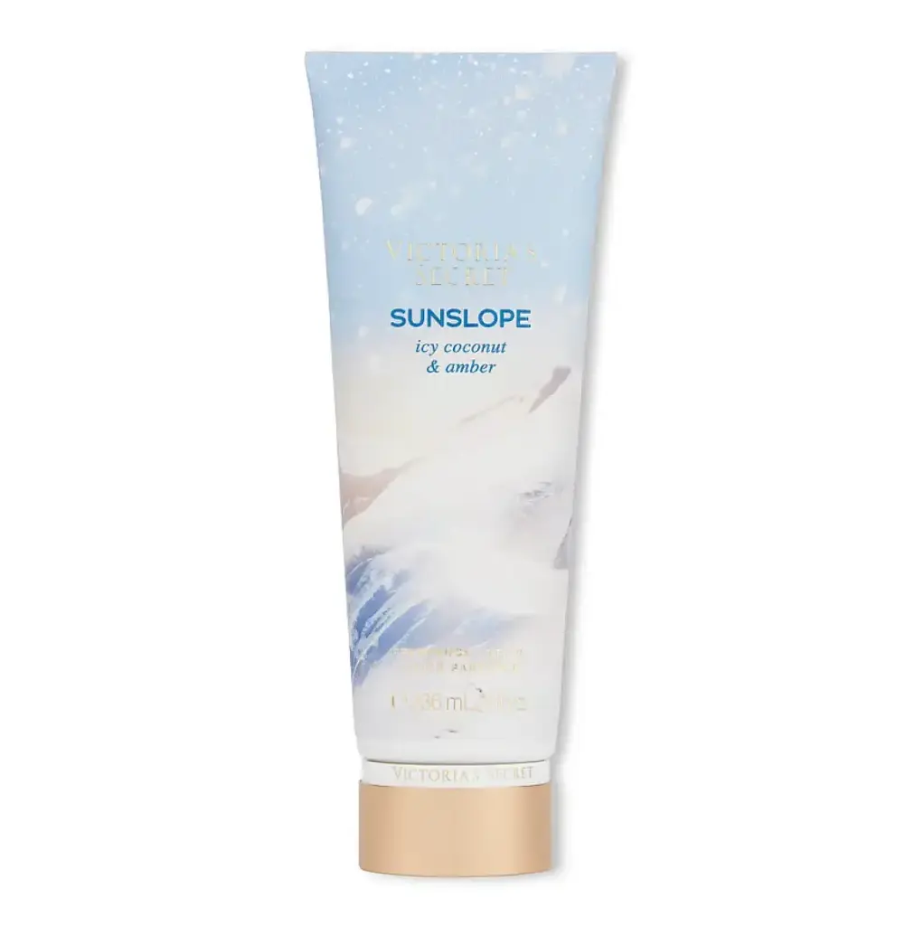 VICTORIAS SECRET - SUNSLOPE ICY COCONUT & AMBER FRAGRANCE LOTION 236ML