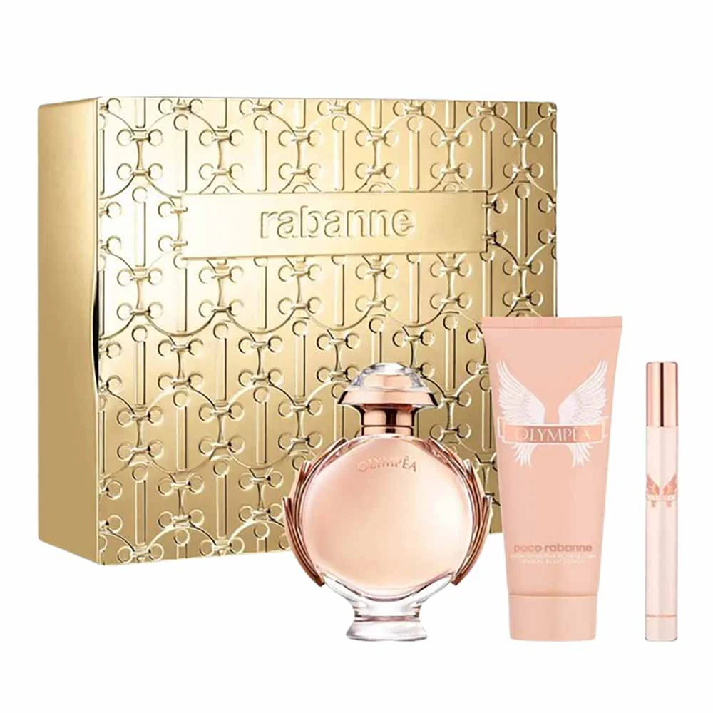 PACO RABANNE - GIFT SET OLYMPEA EDP 80ML+ 10ML + BODY LOTION 100ML