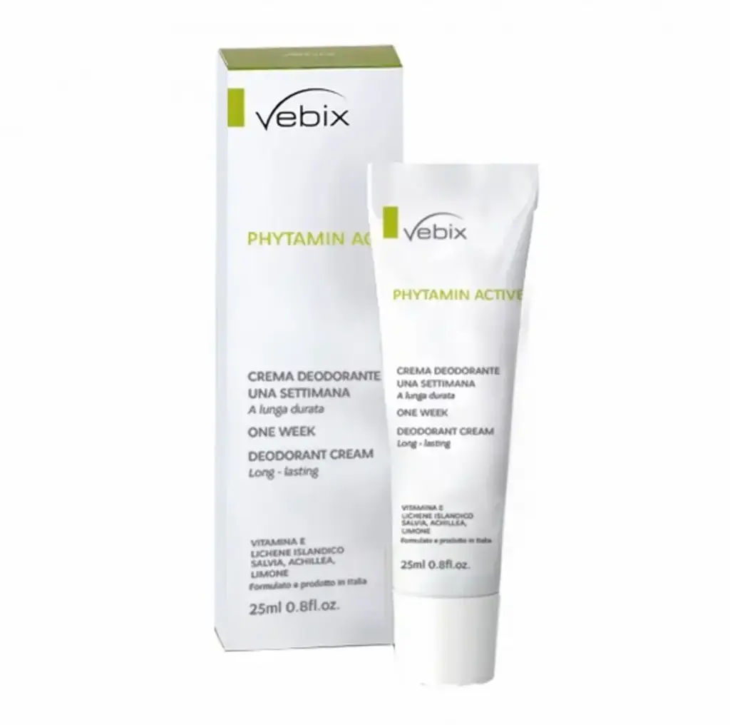 VEBIX - PHYTAMIN ACTIVE ONE WEEK DEODORANT CREAM 25ML