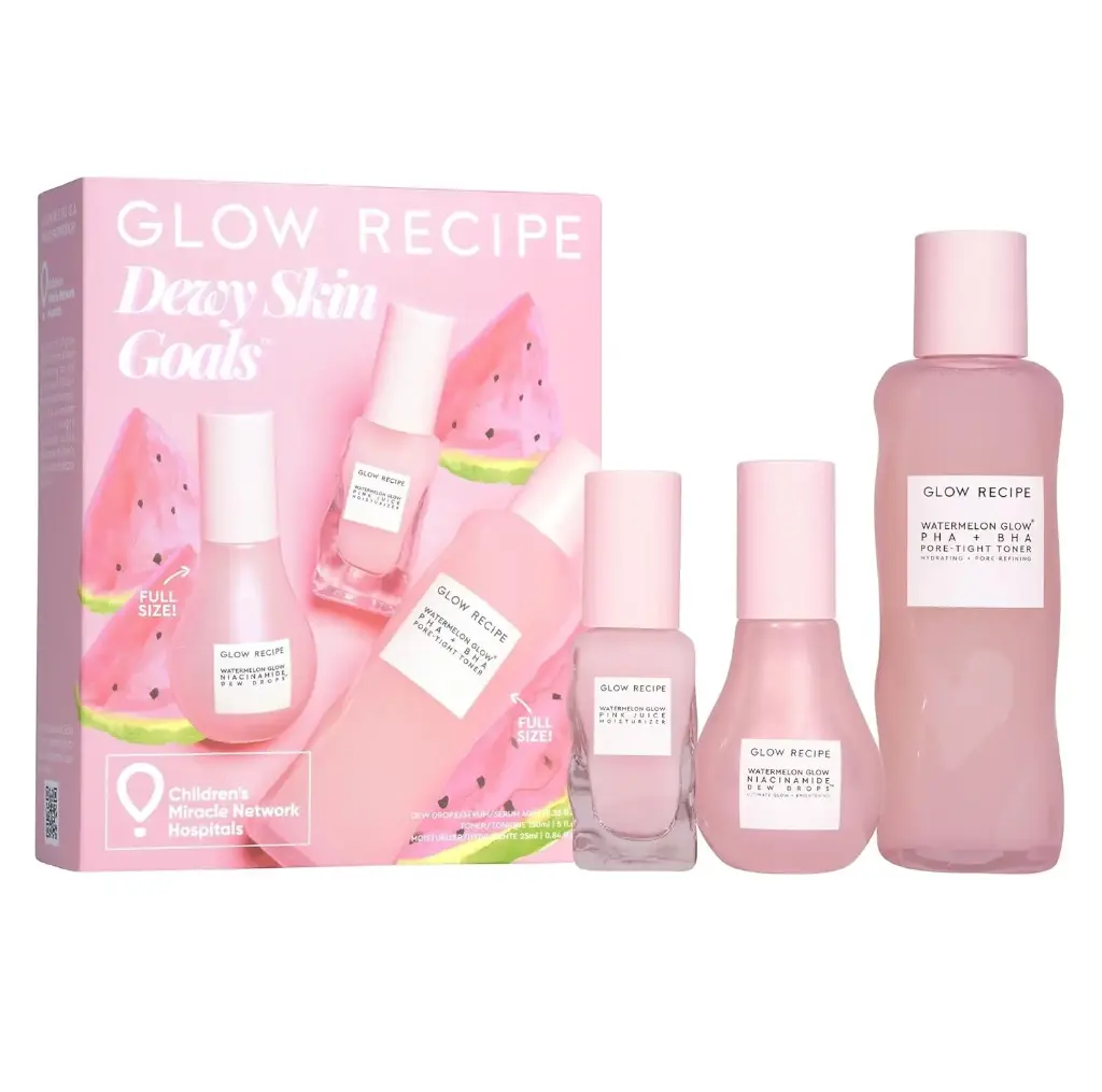 GLOW RECIPE - DEWY SKIN GOALS KIT 3PC