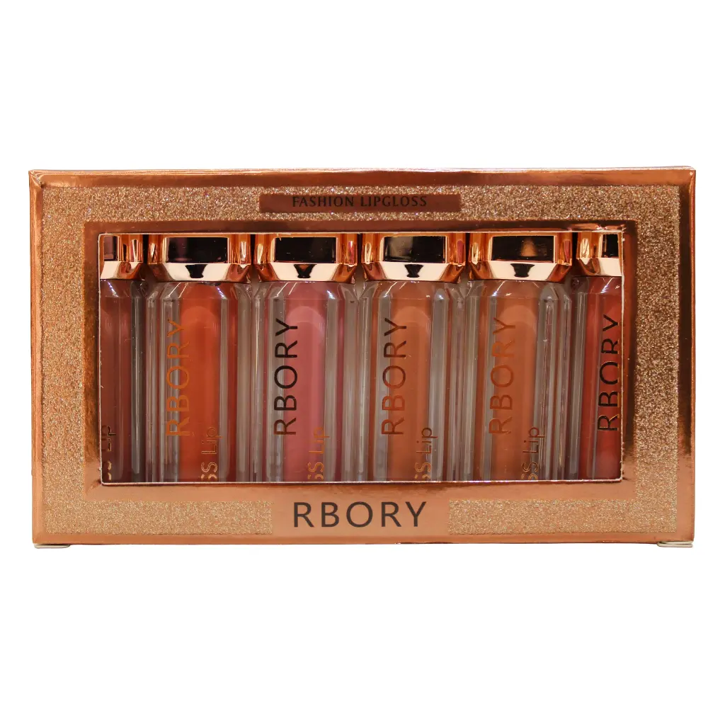 RBORY - FASHION LIPGLOSS 6PCS