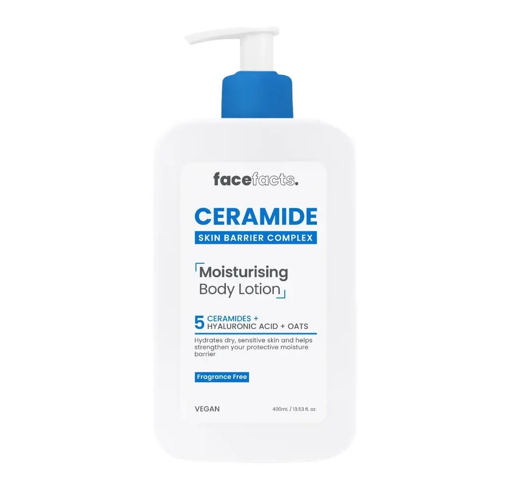 FACE FACTS - CERAMIDE MOISTURISING BODY LOTION 400ML
