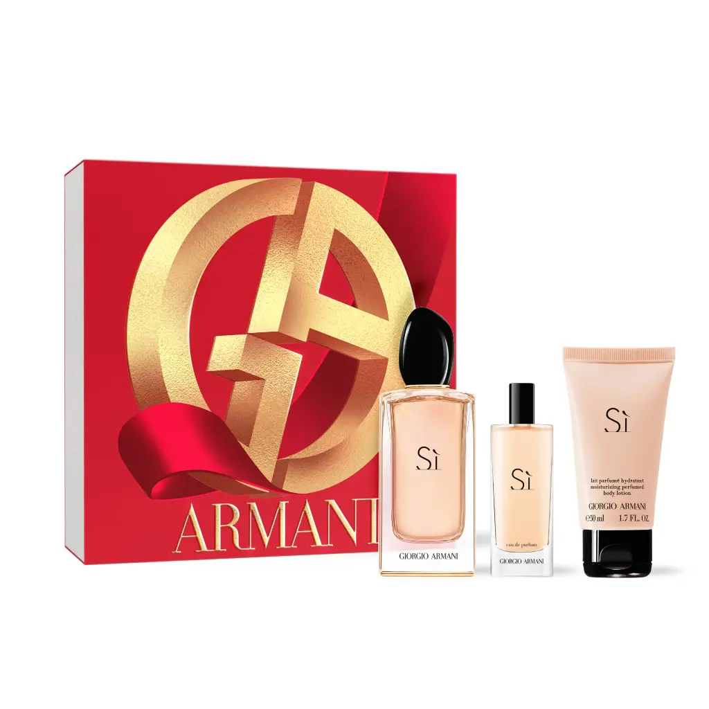 GIORGIO ARMANI - GIFT SET SI EDP 100 + 15 + BODY LOTION 50ML