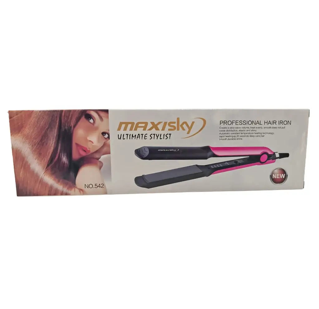 MAXISKY - PROFITIONAL HAIR IRON STRAIGHTENER NO.542