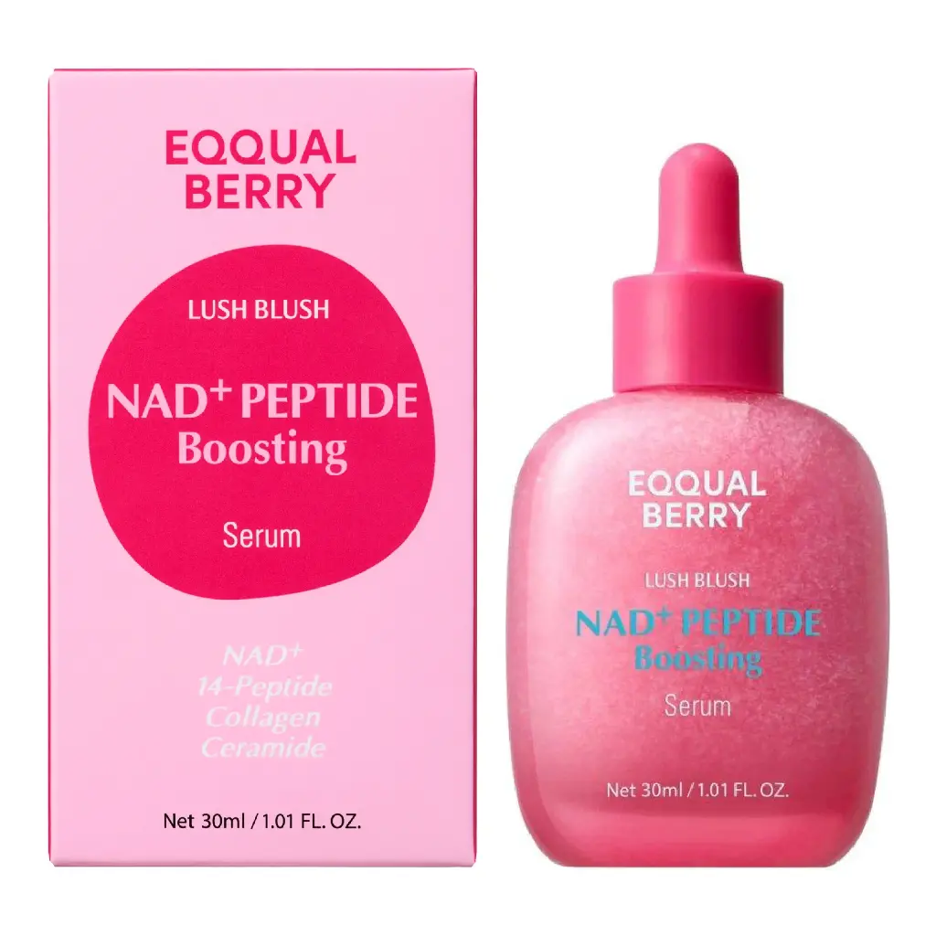 EQQUALBERRY - LUSH BLUSH NAD + PEPTIDE BOOSTING SERUM 30ML