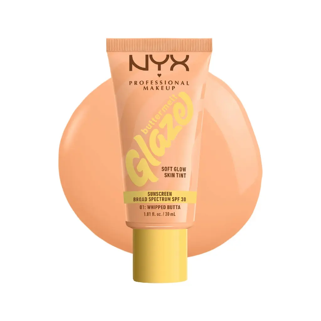 NYX - BUTTERMELT GLAZE SKIN TINT WITH SPF30 30ML