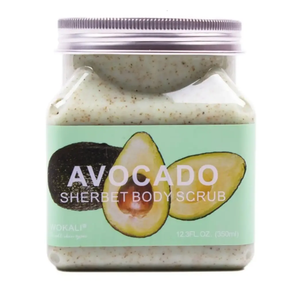 FRUIT OF THE WOKALI - AVOCADO SHERBET WHITENING BODY SCRUB 350ML