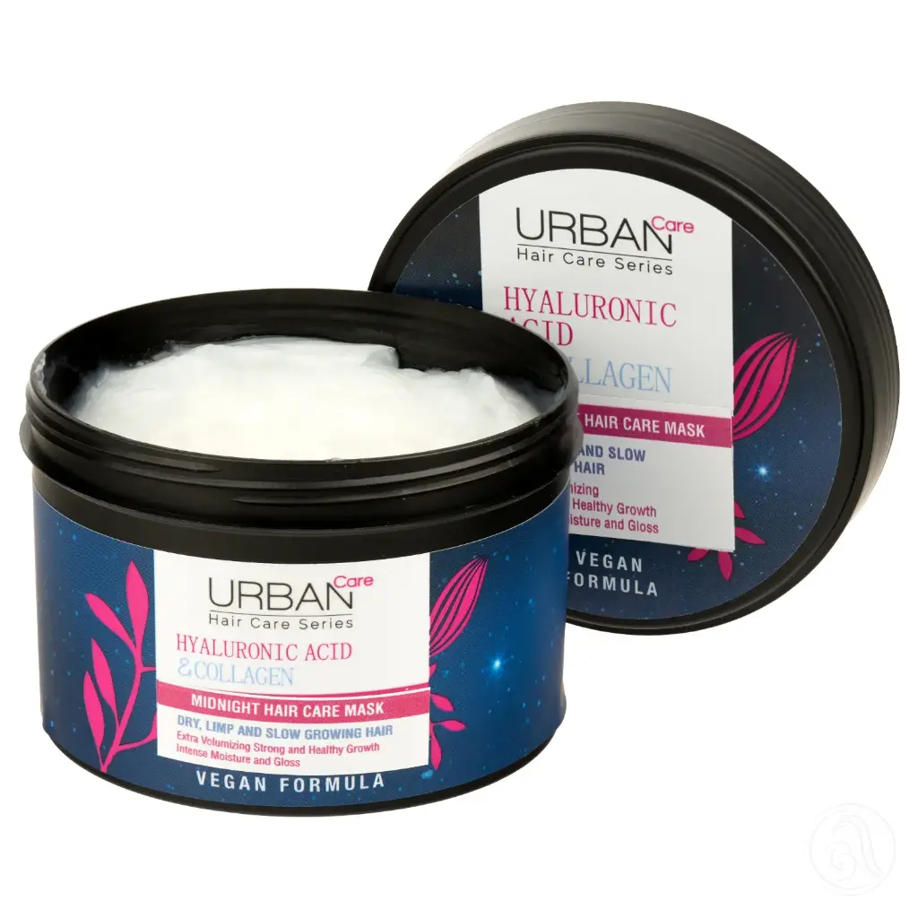 URBAN CARE - HYALURONIC ACID&COLLAGEN MIDNIGHT HAIR CARE MASK 230ML