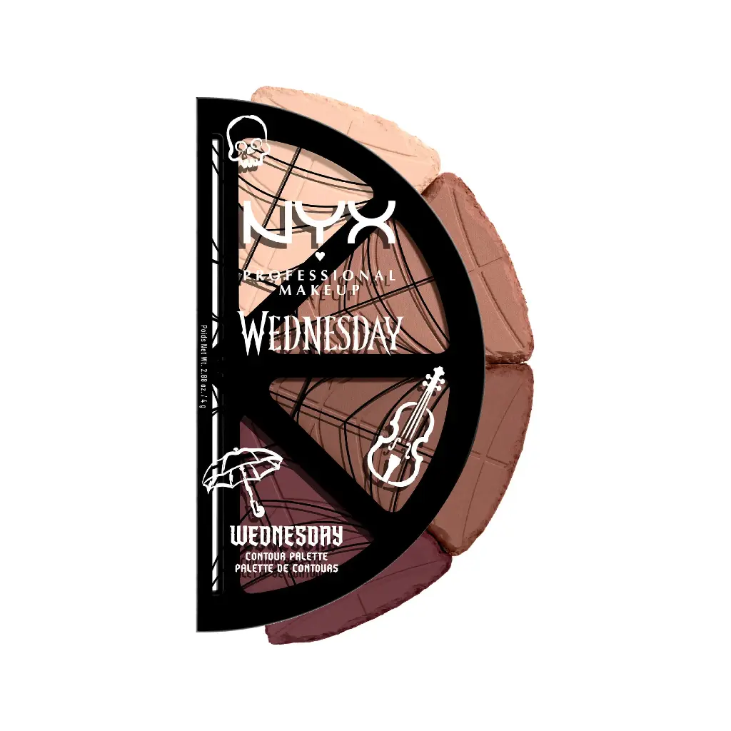 NYX - WEDNESDAY CONTOUR PALETTE 4 COLORS 2.88G