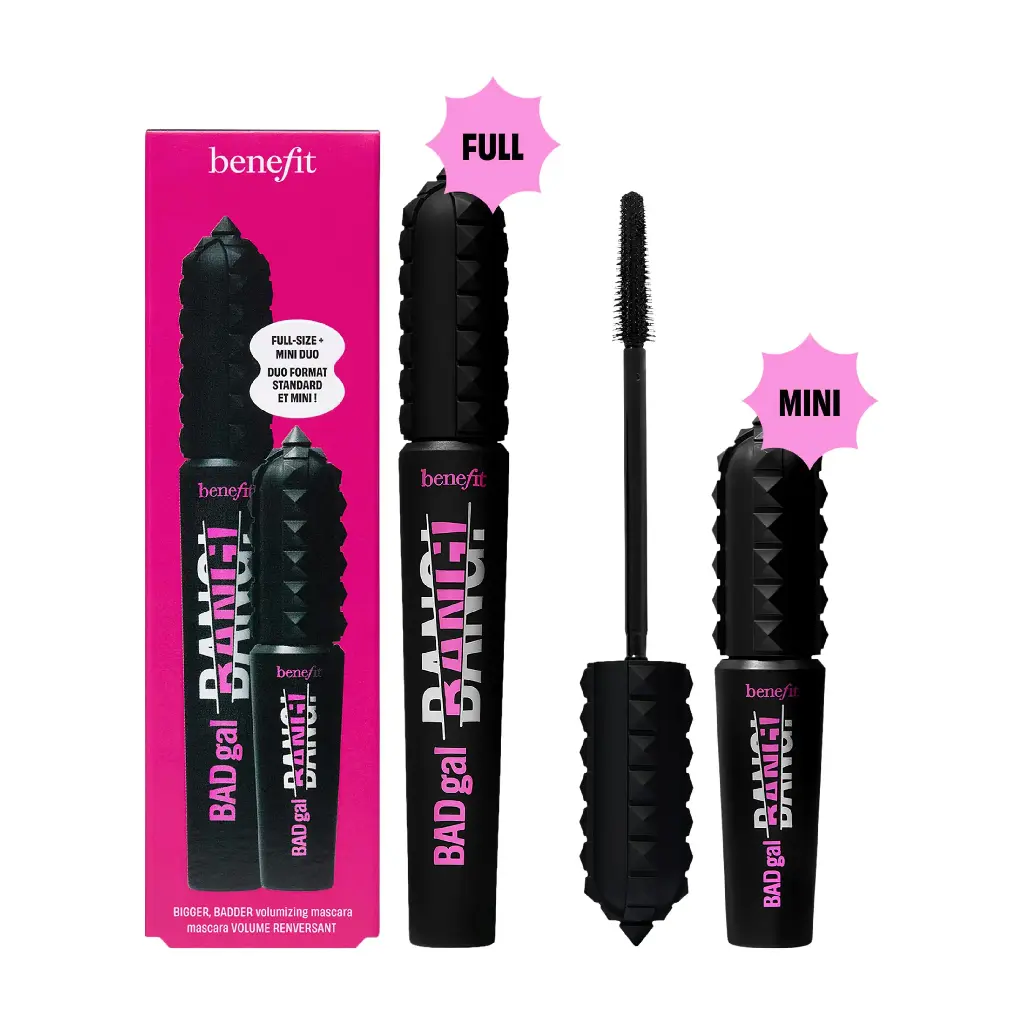 BENEFIT - BANGIN LASHES BADGAL BANG! MASCARA BOOSTER SET FULL SIZE + MINI DUO