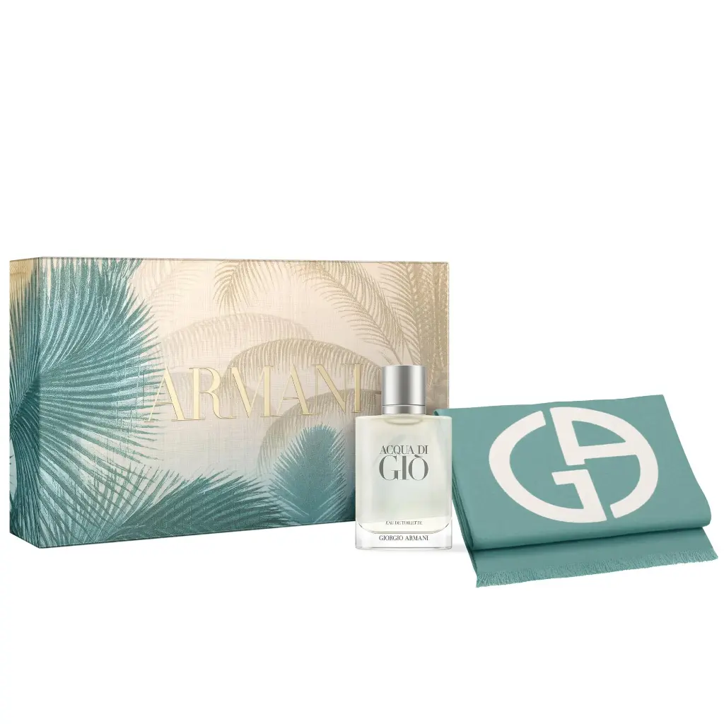 GIORGIO ARMANI - GIFT SET ACQUA DI GIO EDT 100ML + BEACH TOWEL 170*72CM