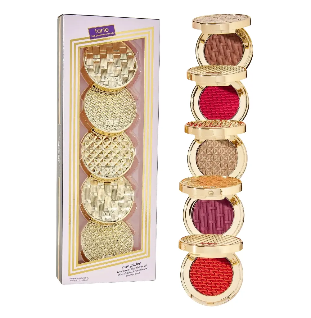 TARTE - STAY GOLDEN AMAZONIAN CLAY CHEEK SET 5PCS