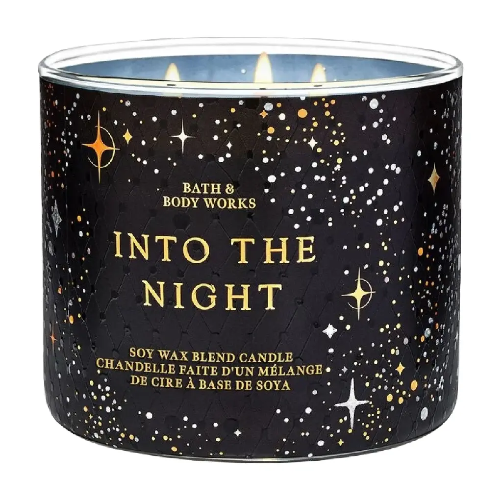 BATH & BODY WORKS - INTO THE NIGHT SCENTED CANDLE 411G