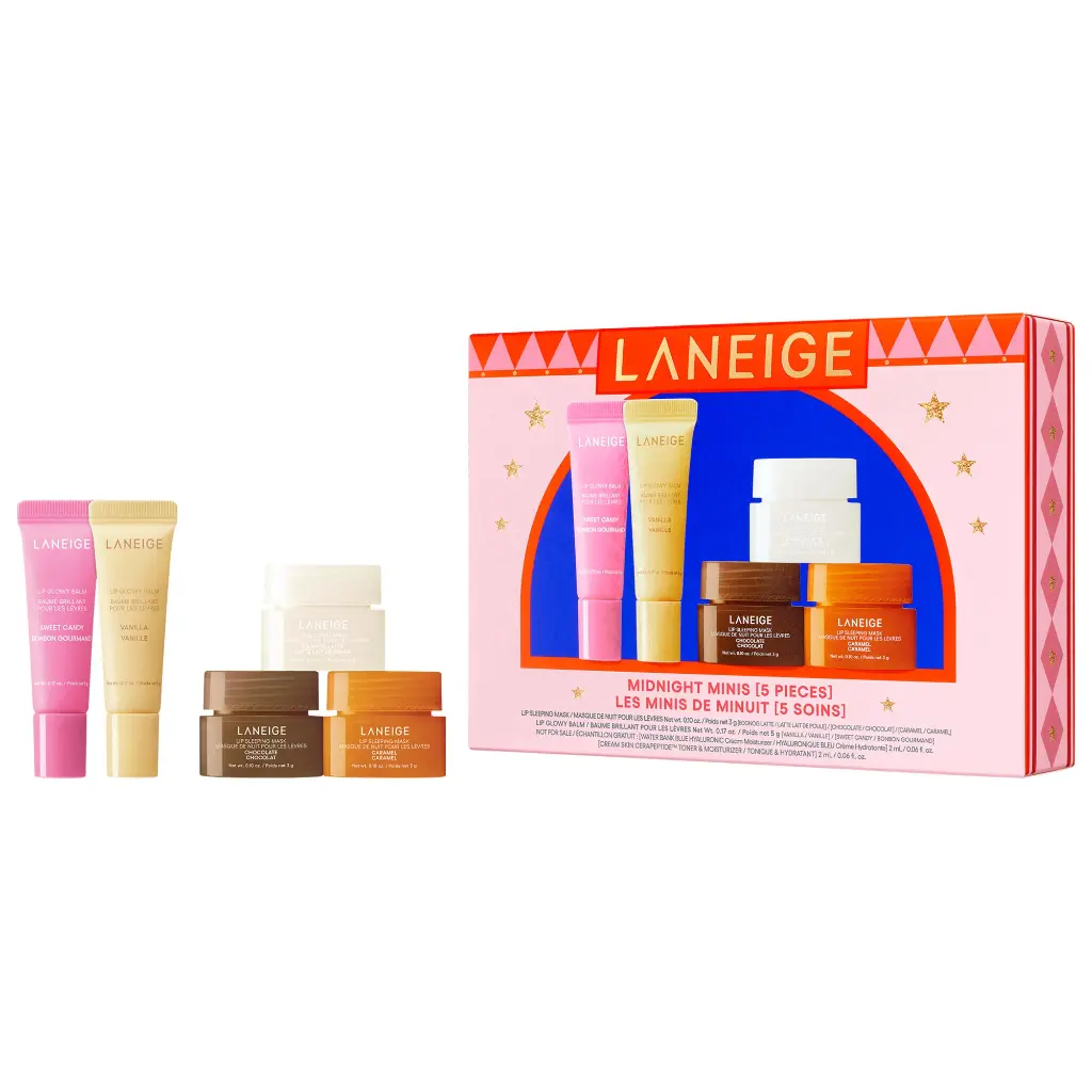 LANEIGE - MIDNIGHT MINI LIP TREATS SET 5PCS