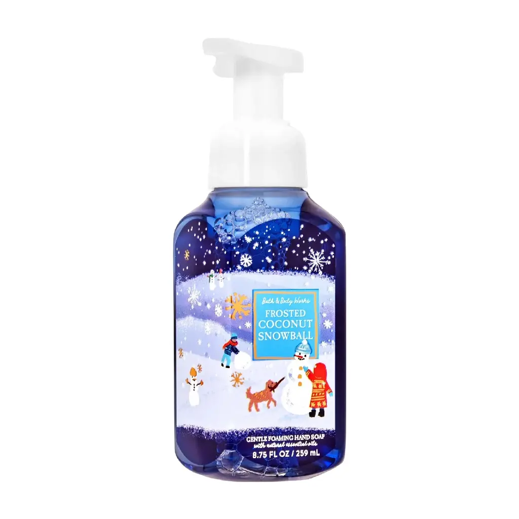 BATH & BODY WORKS - FROSTED COCONUT SNOWBALL GENTLE FOAMING HAND SOAP 259ML