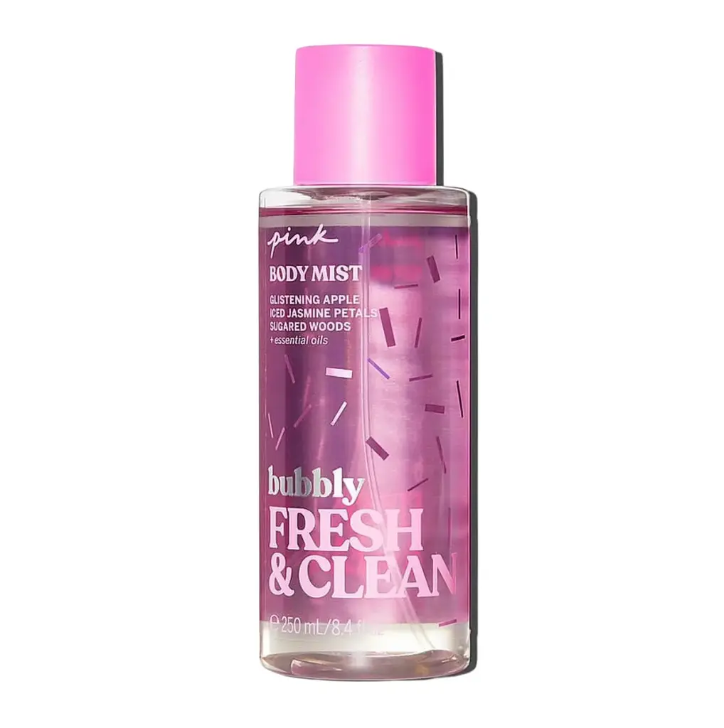 VICTORIAS SECRET - PINK - BUBBLY COOL & BRIGHT BODY MIST 250ML